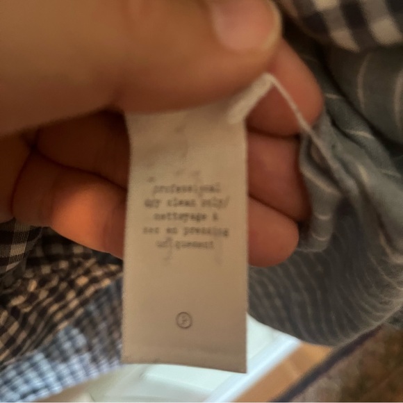 Rag & Bone Checkered Print Button Down Top - Picture 5 of 7